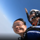 一位来自广东深圳的高空跳伞学员丁斌的高空跳伞感受